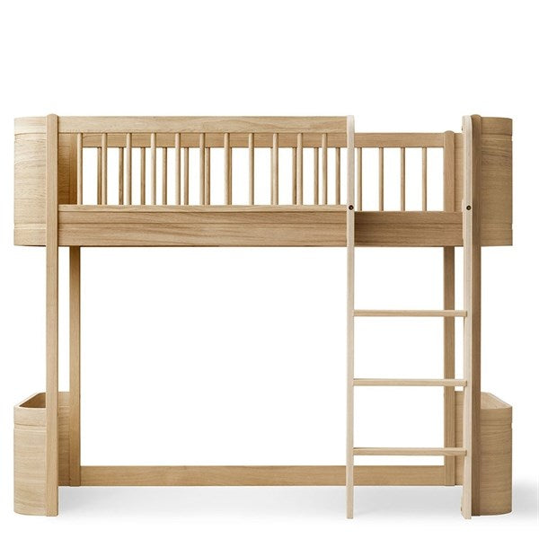 Køb Oliver Furniture Wood Mini+ Halvhøj Seng Eg