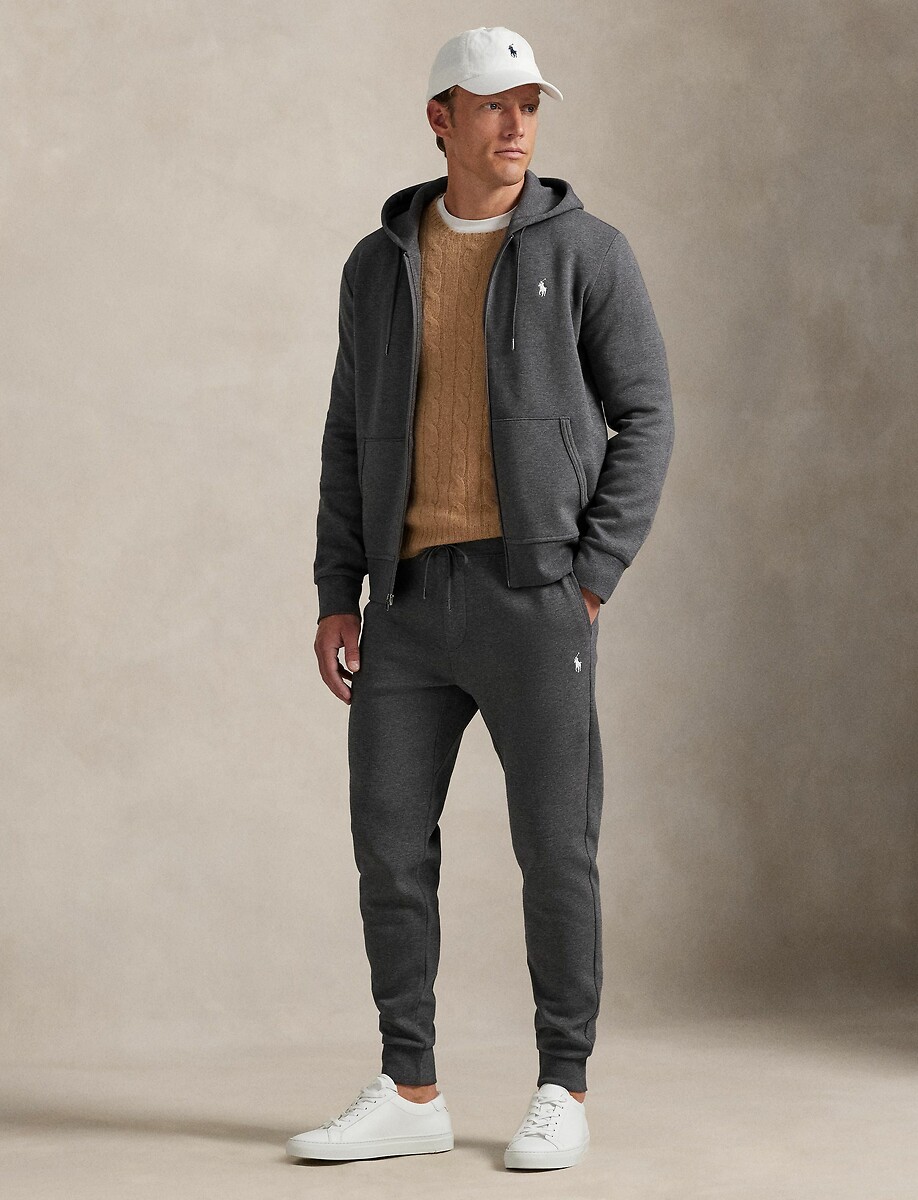POLO RALPH LAUREN<br>Calças esportivas de malha dupla