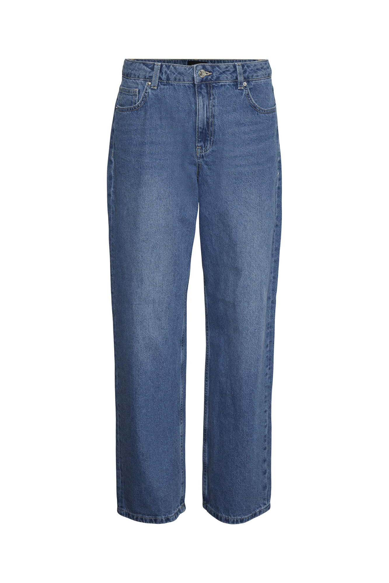 Calça jeans folgada - Azul