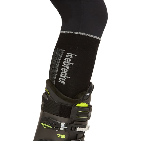 Chaussette de ski ICEBREAKER MER SKI+ ULTRALIGHT OTC OTC BLACK/ETHER/GRAPHITE