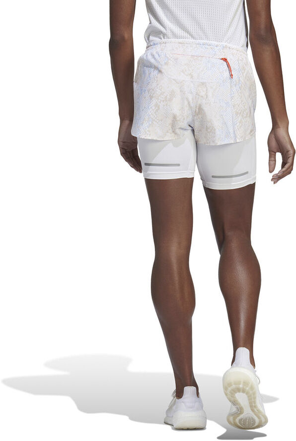 adidas Run Fast 2-in-1 shorts Hvid