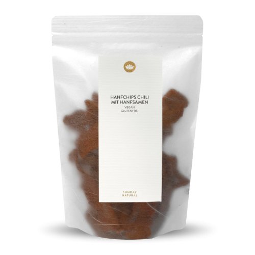 Sunday Natural Products  Hanfchips ChiliMit Hanfsamen