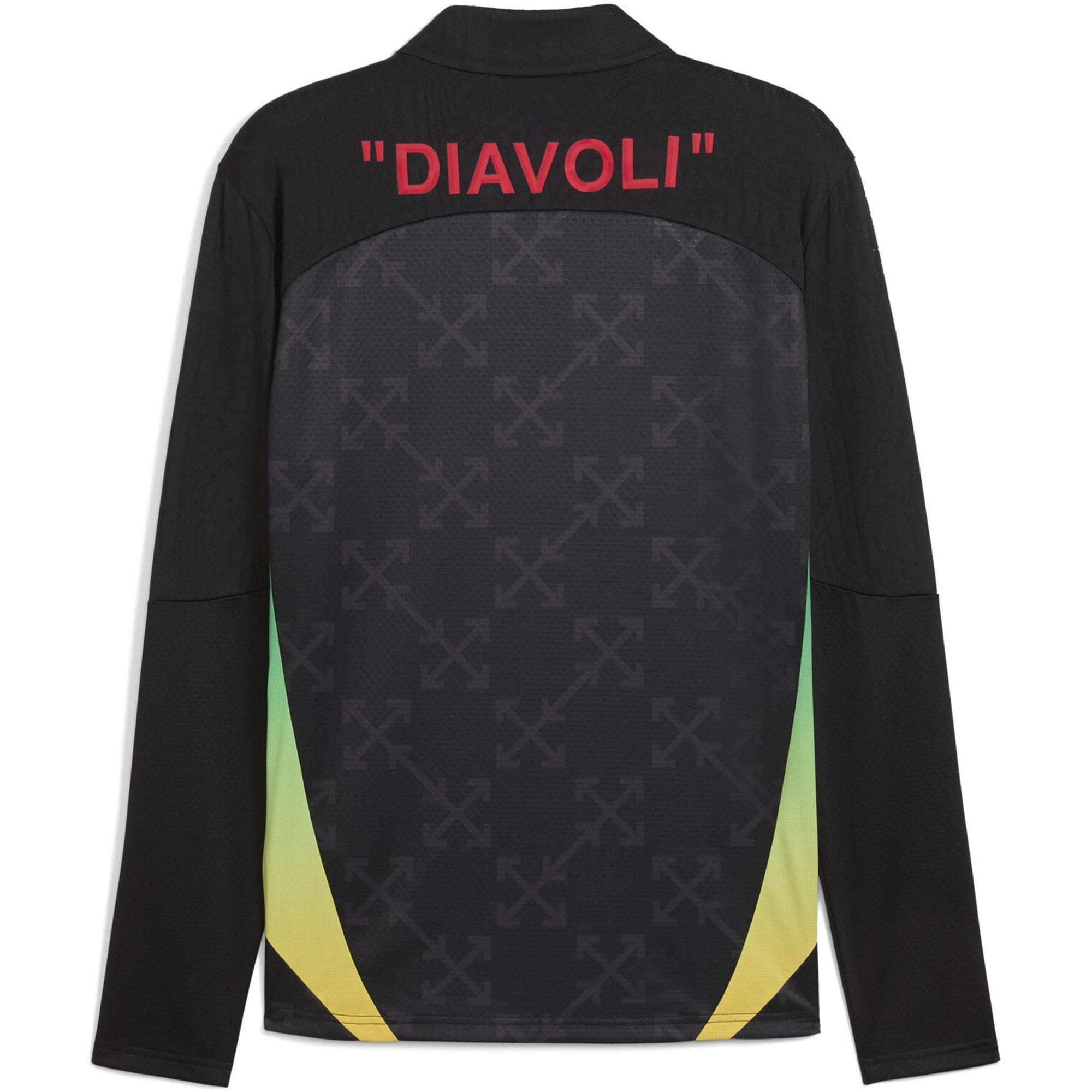 Puma AC Milan x Off White Pre Match Drill Top Adults