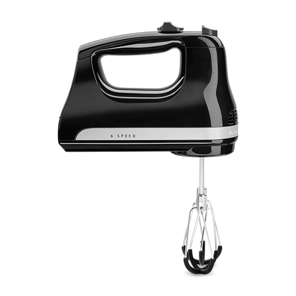 Batteur à main électrique 6 vitesses 60 W noir onyx 5KHM6118EOB Kitche