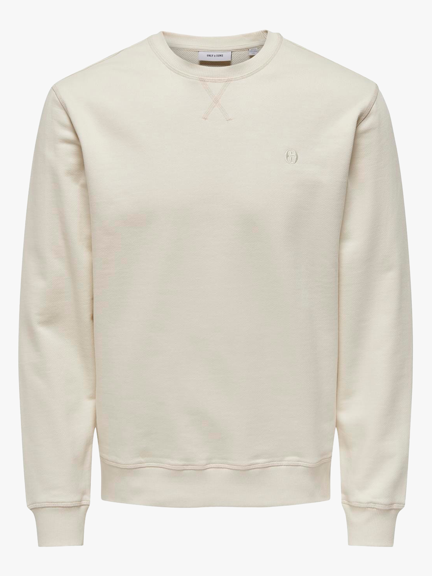 Dan Unbrushed Reg Crew Neck Sweat