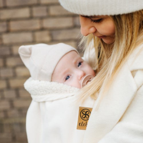 Baby Decke Teddy Off White