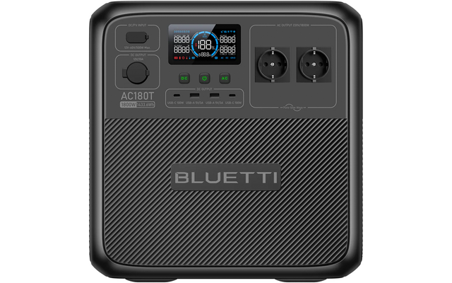 Bluetti AC180T tragbare Powerstation 1.800 W / 1.433 Wh