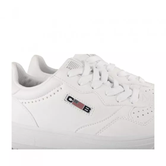 Baskets BLANC COTTON BELT