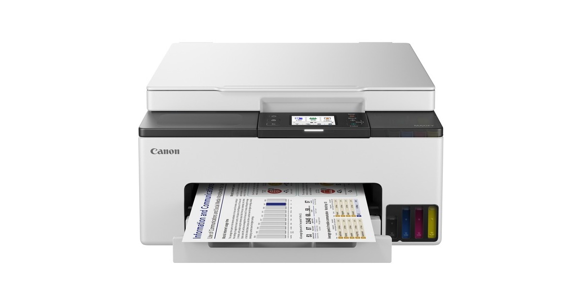 CanonMaxify GX1050 all-in-one inkjetprinter  (Wit, Scannen, Kopiëren, LAN, Wi-Fi)