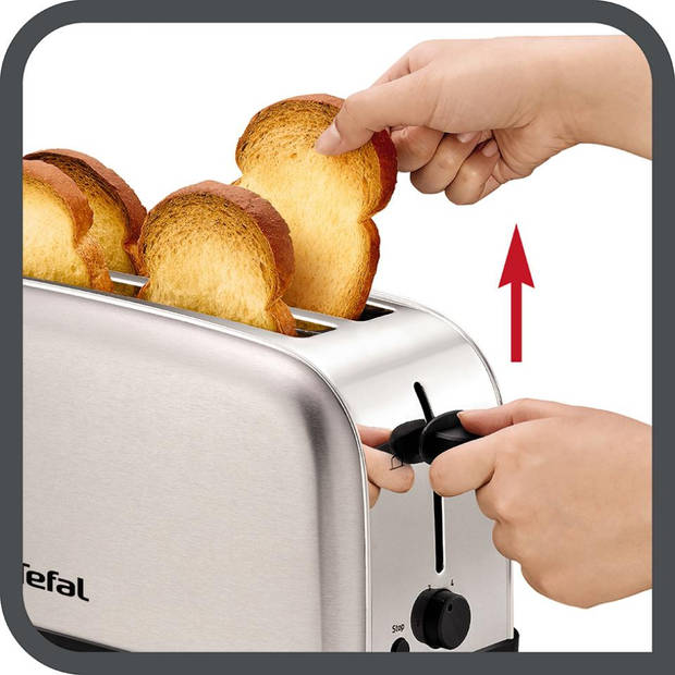 Tefal TL330D Broodrooster Ultra Mini 1400W