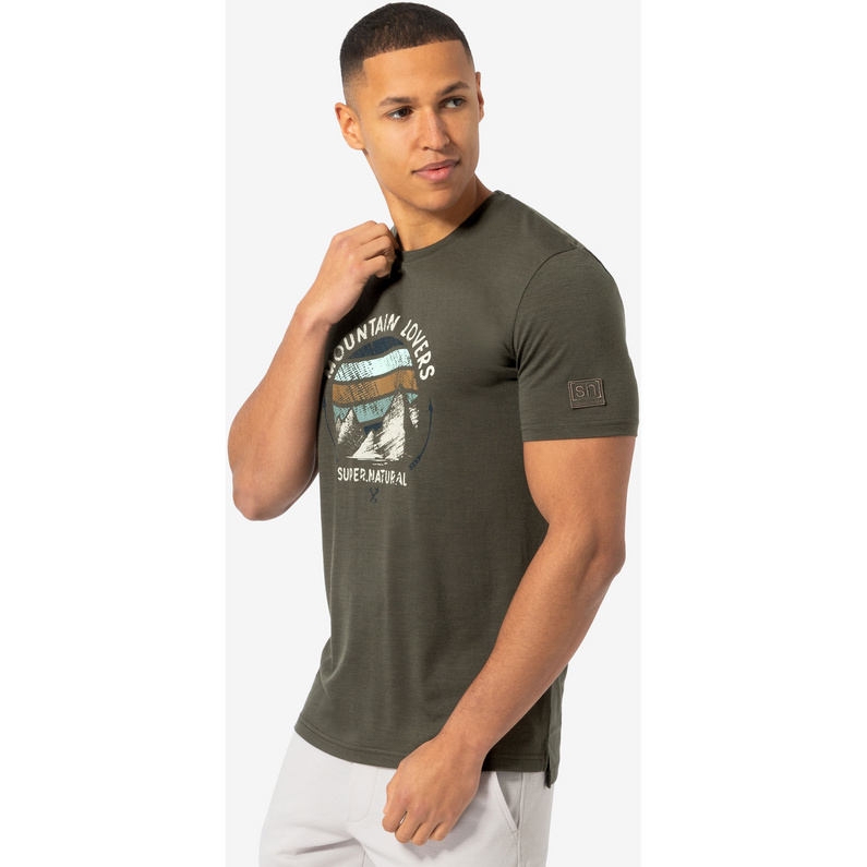 Super.Natural Herren Northern Lights Bio J T-Shirt