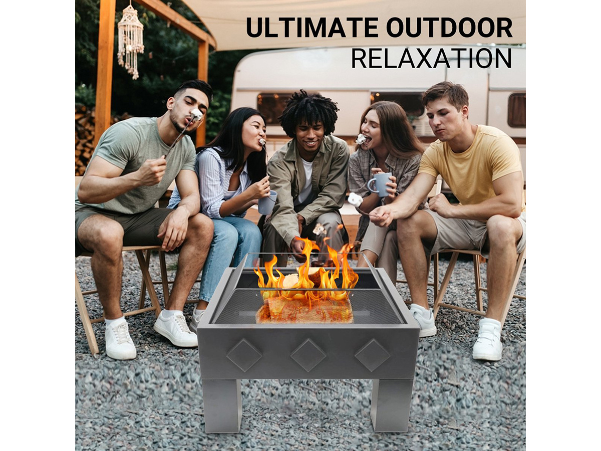 Heat Outdoor Living Kvadrat vuurschaal