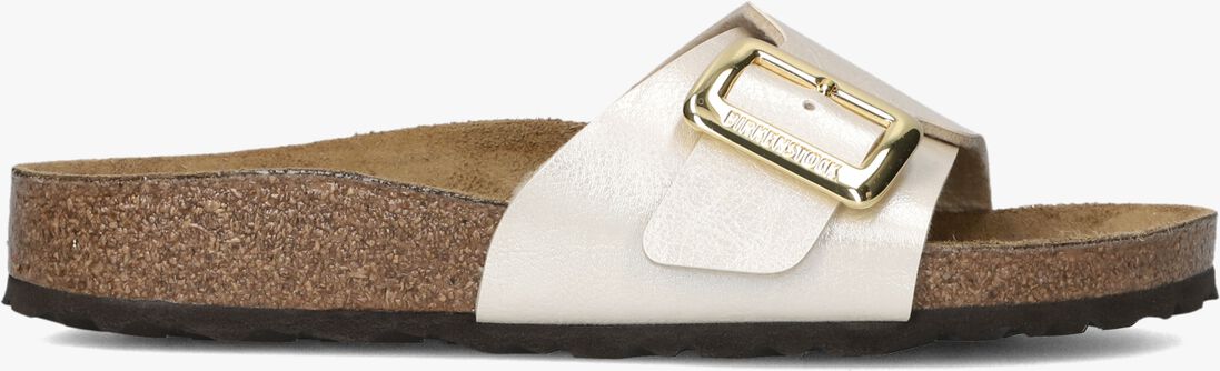 beige birkenstock slippers catalina cushion buckle