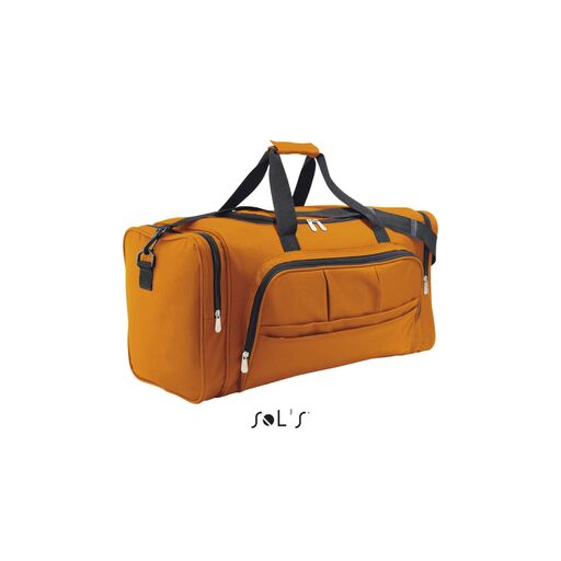 Bolsa esportiva com vários bolsos em poliéster 600D