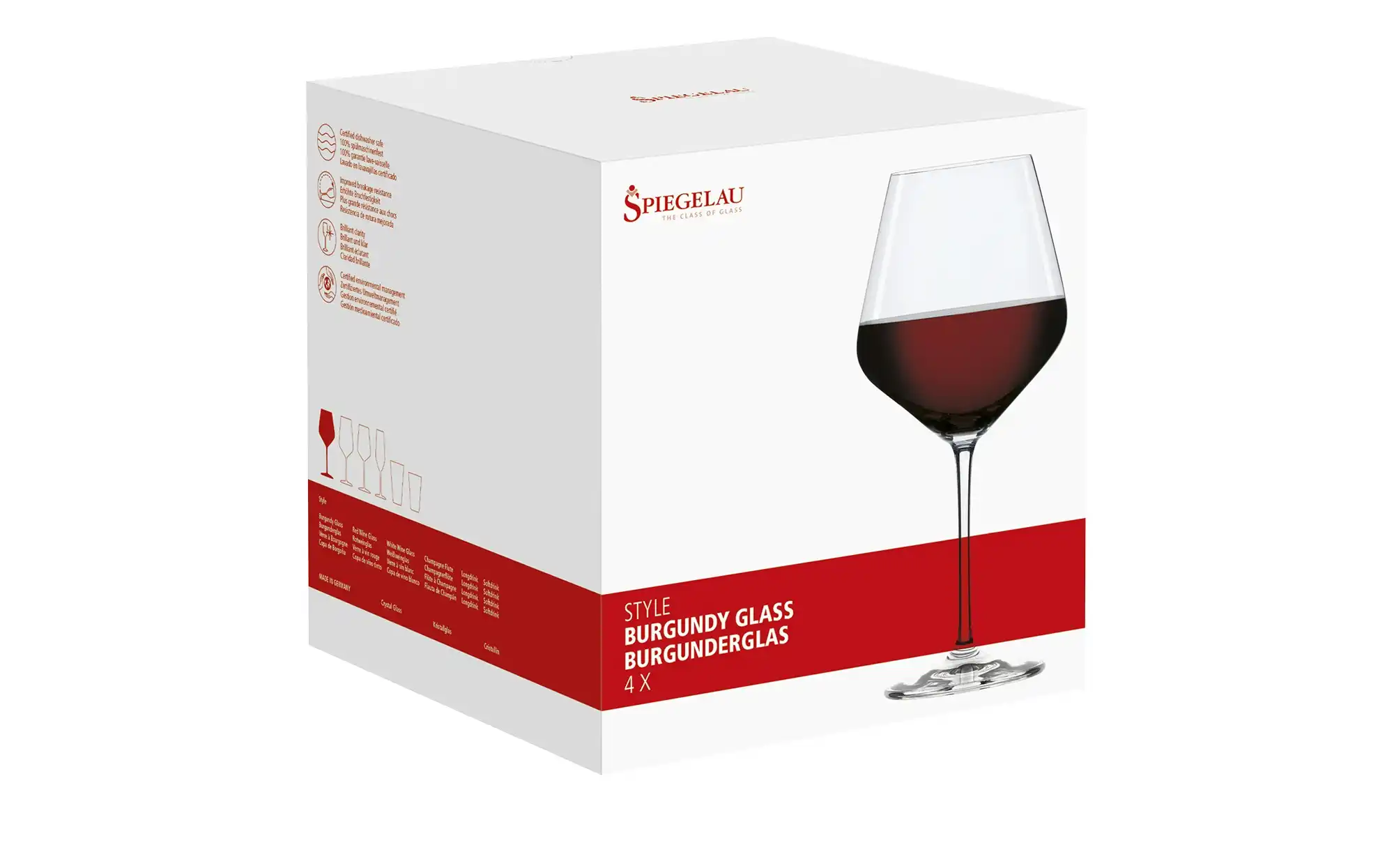Nachtmann Burgundergläser 4er Set Style