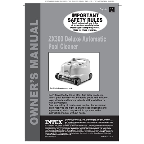 Intex Dlux Automatic Pool Cleaner zx300