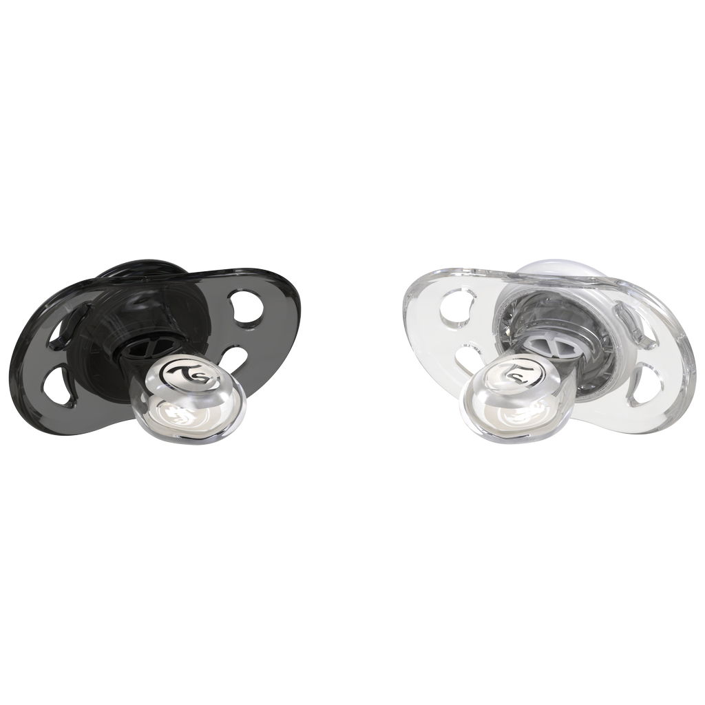 TwistshakeTwistshake   Beruhigungssauger 2er Set black white 0-6M