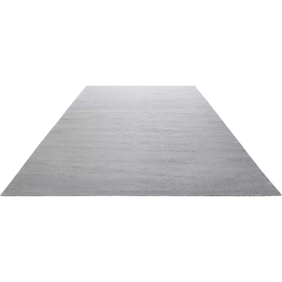 Green Looop Handweb-Teppich Nizza grau