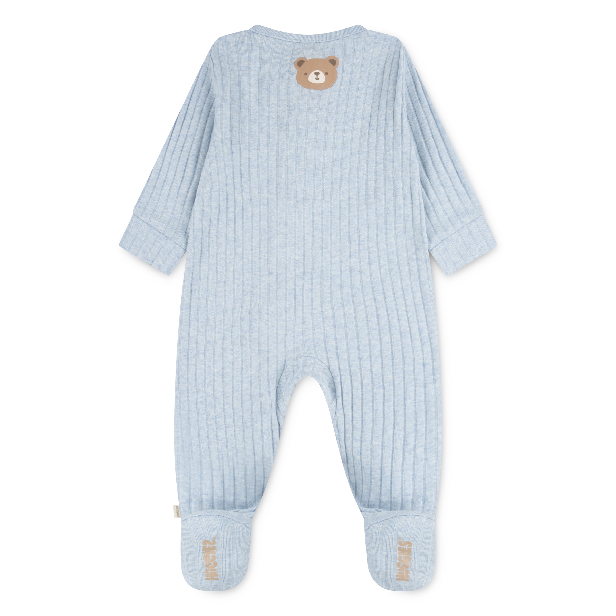 HUGGIES babywear Strampler »HUGB FOOTED COVERALL« mit Bärchenprint