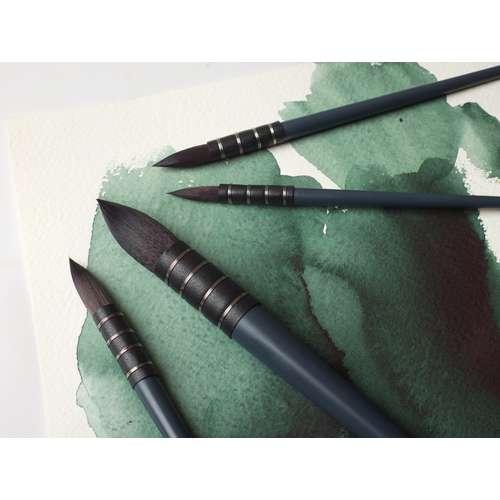 WINSOR & NEWTON™ Professional Französischer Aquarellpinsel, Synthetik-Fehhaar
