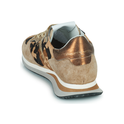 Philippe Model - TROPEZ X LOW WOMAN Camo / Beige / Oro