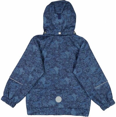 Wheat Henning Softshelljakke, Navy Linoleum