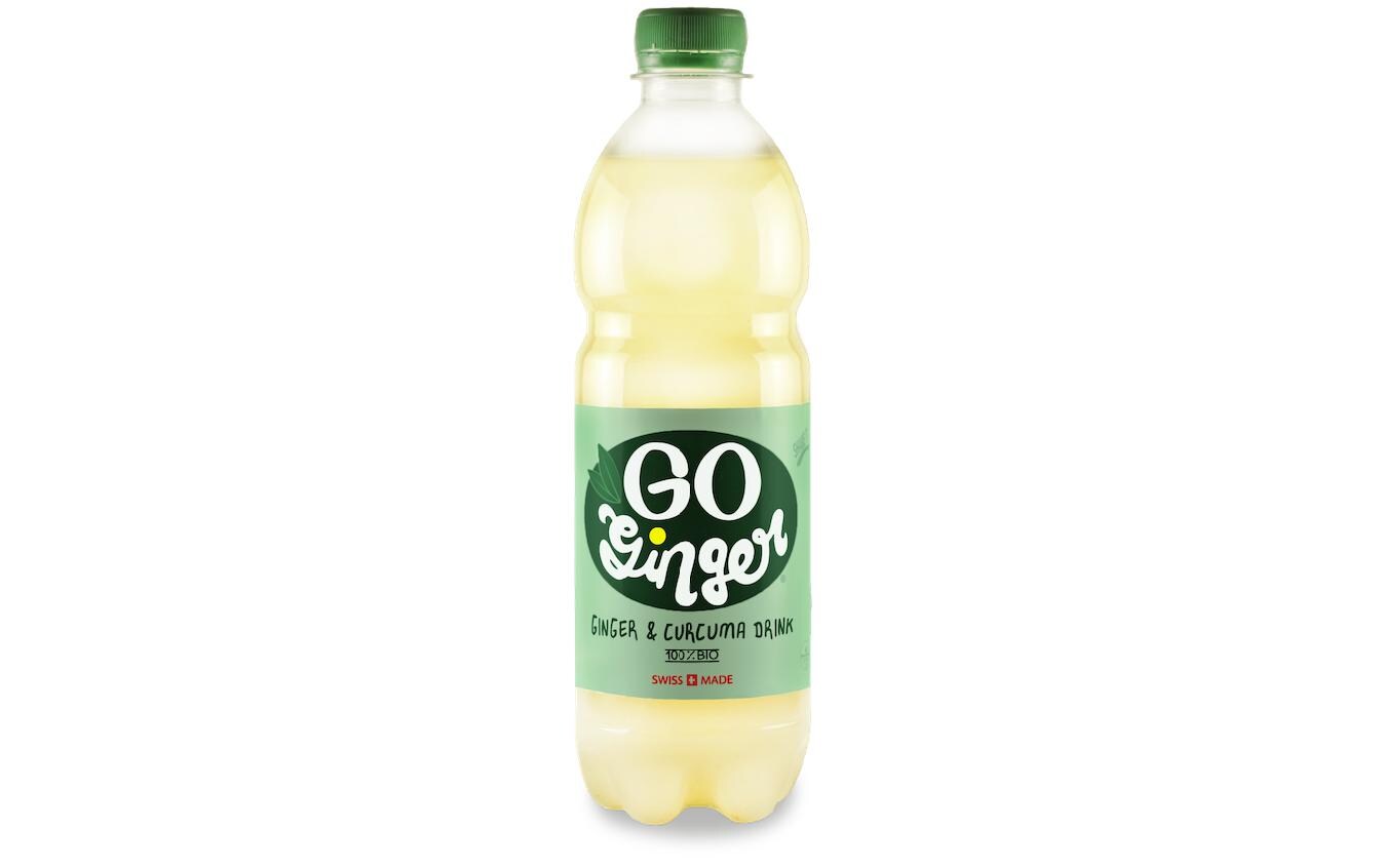 Bio Getränk Ingwer und Kurkuma 6 Stück x 0.5 lSchweizer Bio-Ingwersaft mit Kurkuma