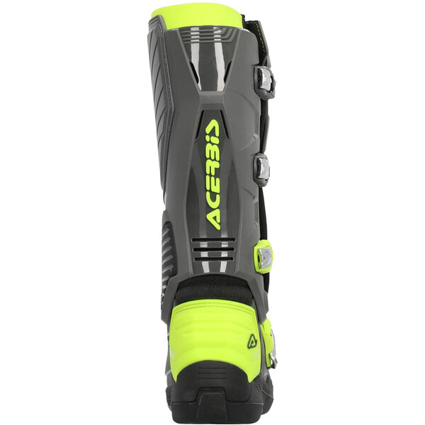 Acerbis - Bottes Whoops Gris / Jaune fluo