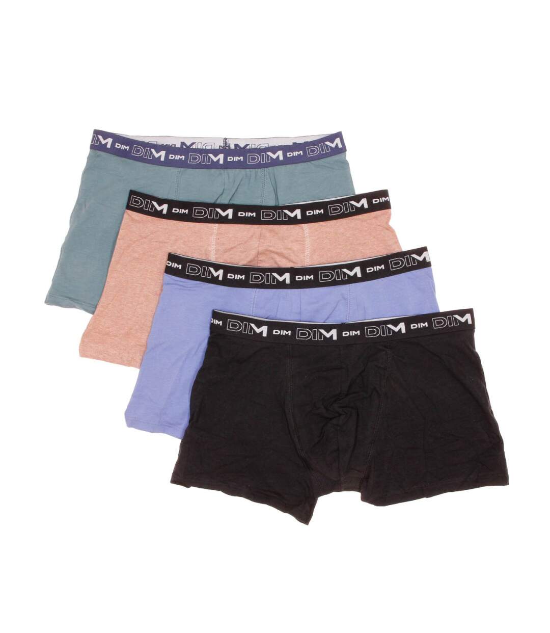 X4 Boxers Noir/Rose Homme DIM D6596
