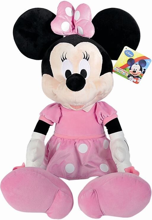 Disney knuffel Mickey en vrienden reuzen Minnie roze 40 x 40 x 120 cm