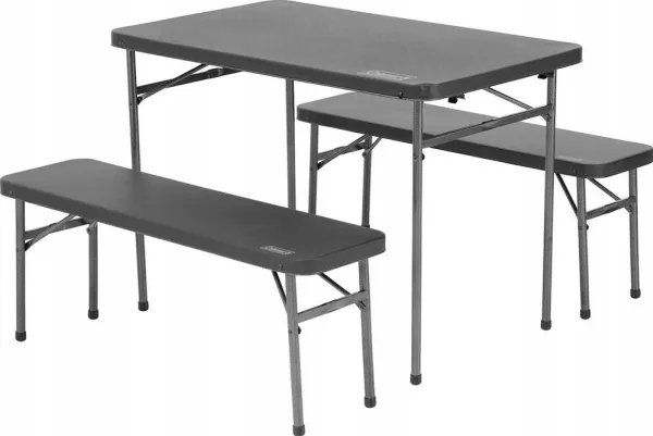 Coleman 2199746, 4 sæde(r), Indbyggede sæder, Stål, Sort, 10 kg