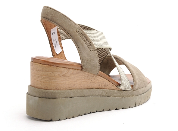Tamaris nu pieds talons femme 28312 28 kaki