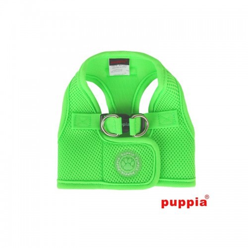 Colete peitoral neon para cães, verde