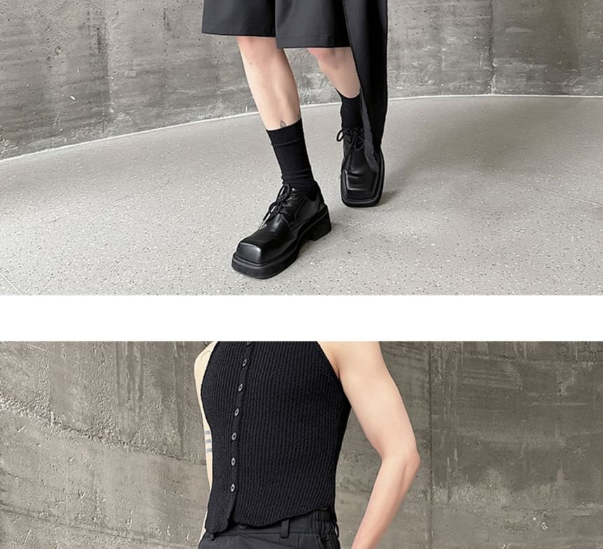 Freehop - Mid Rise Plain Shorts