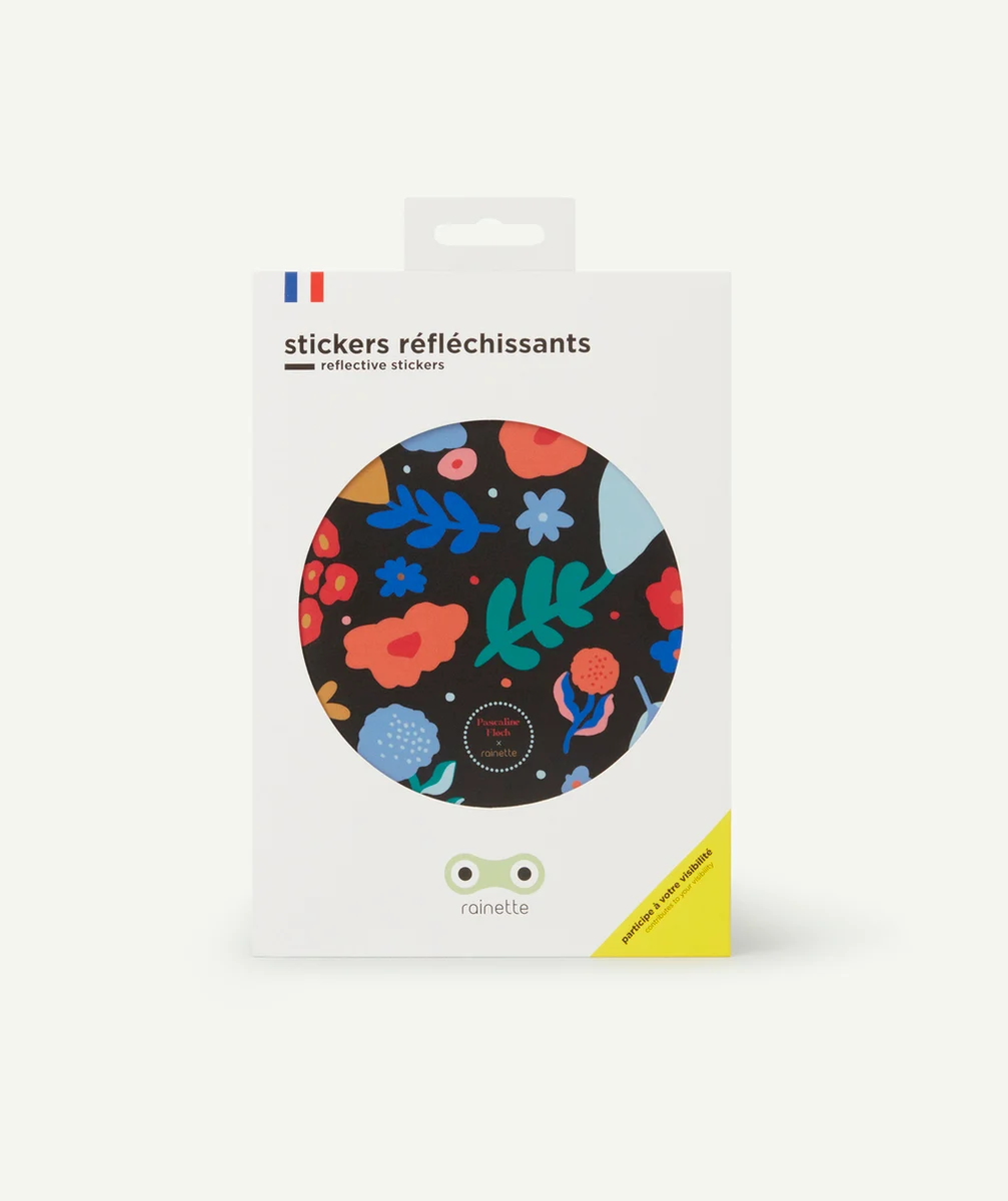 RAINETTE SHOPSTICKERS RÉFLÉCHISSANTS FLEURS