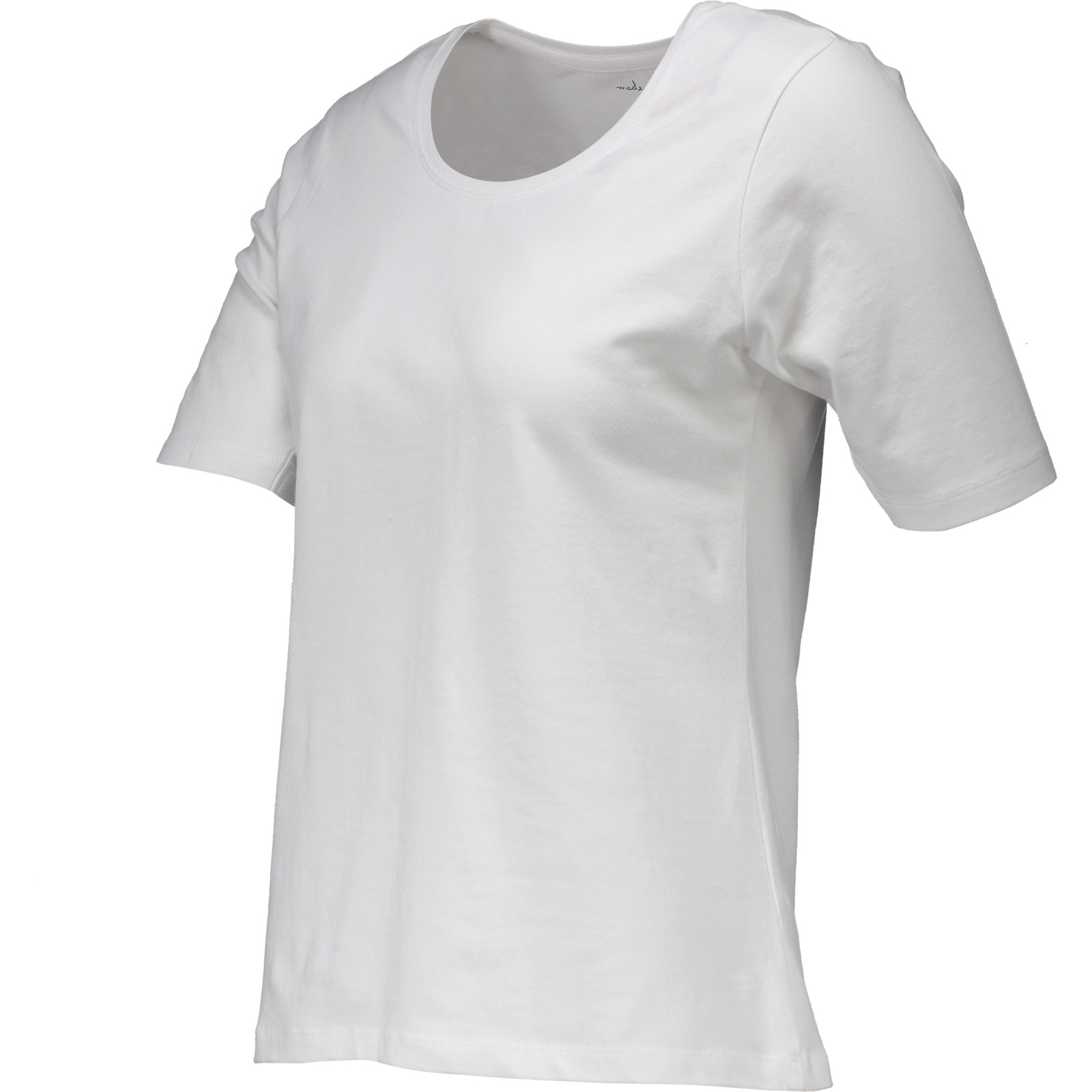 Damen T-Shirt Stretch S, weiss