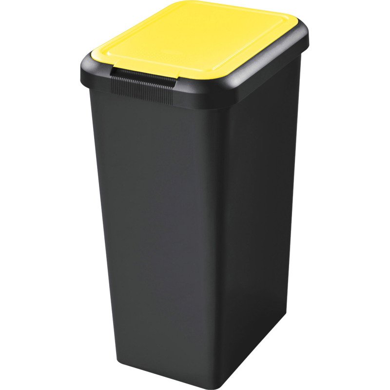 Poubelle Touch & Lift 45 litres tri sélectif CEP