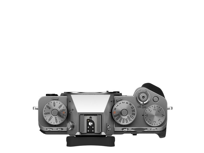 Fujifilm Fotokamera X-T5 Kit XF 16-50mm Silber Spiegellose Systemkamera mit 40.2 Megapixel-Sensor und integriertem Fünf-Achsen-Bildstabilisator inkl. Objektiv