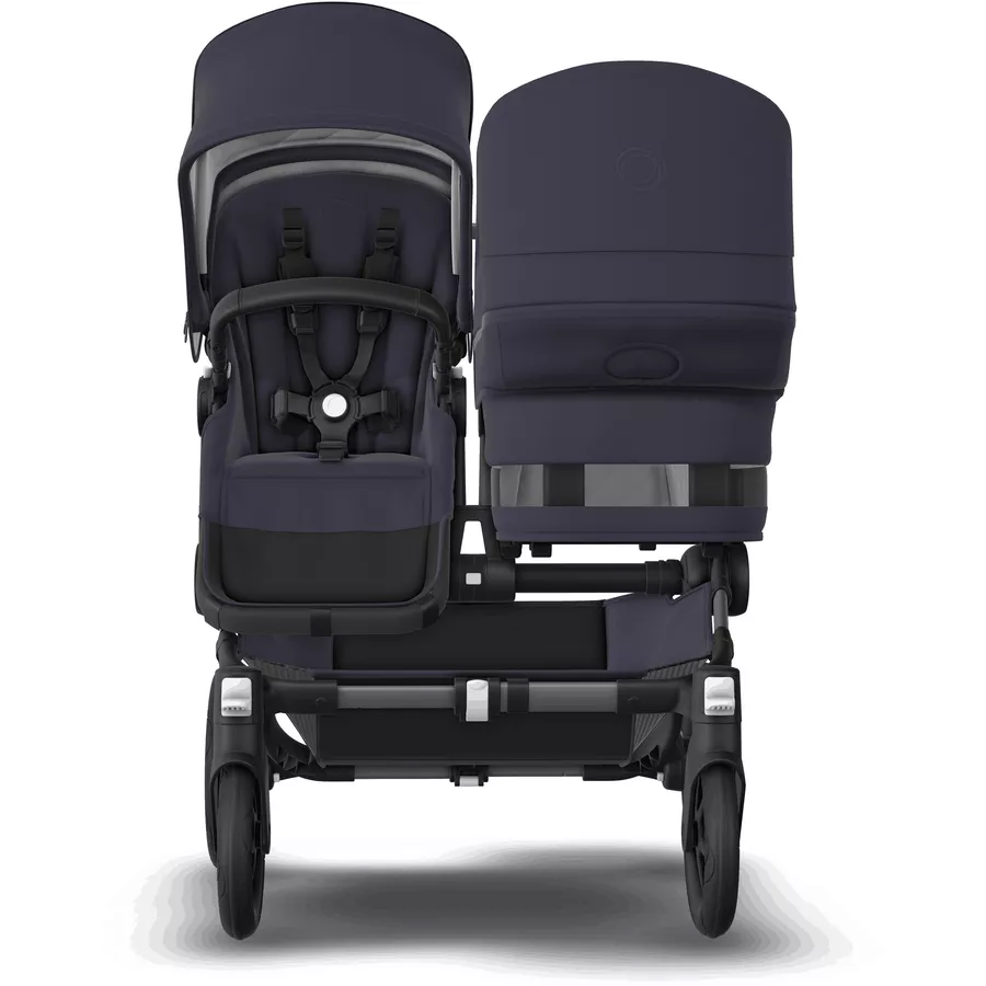 bugaboo Geschwisterwagen Donkey 5 Duo Complete GraphiteDark Navy