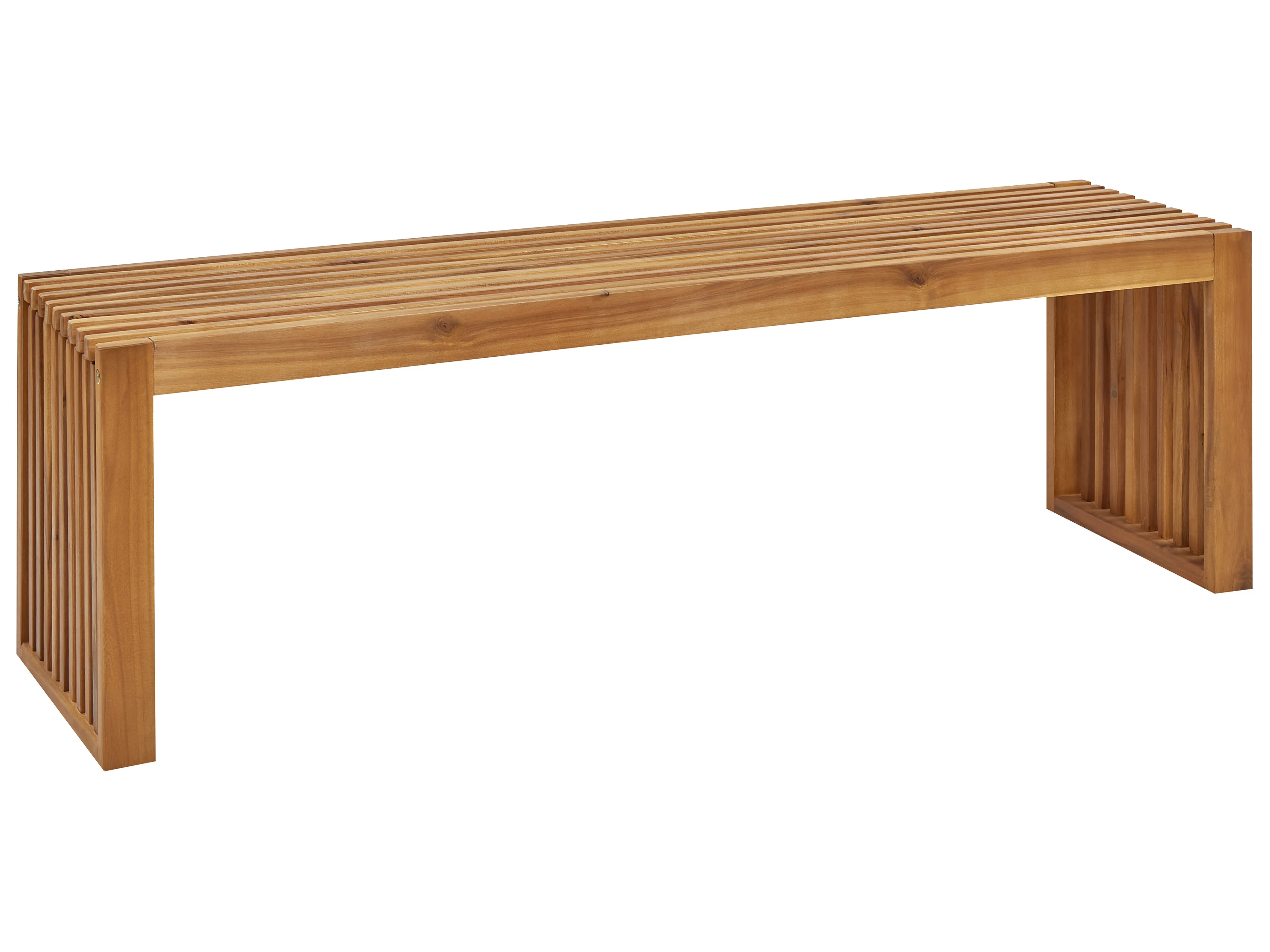 Set van 2 tuinbanken SULZANO 150 cm Acaciahout Bruin