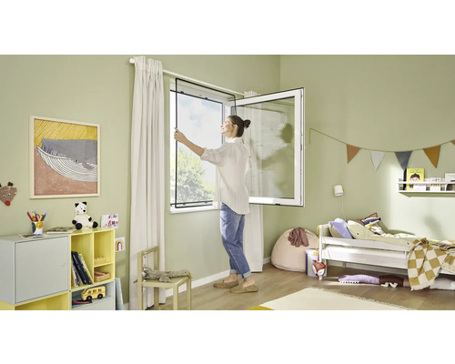 tesa Clip-On Vliegenhor 100x120 cm