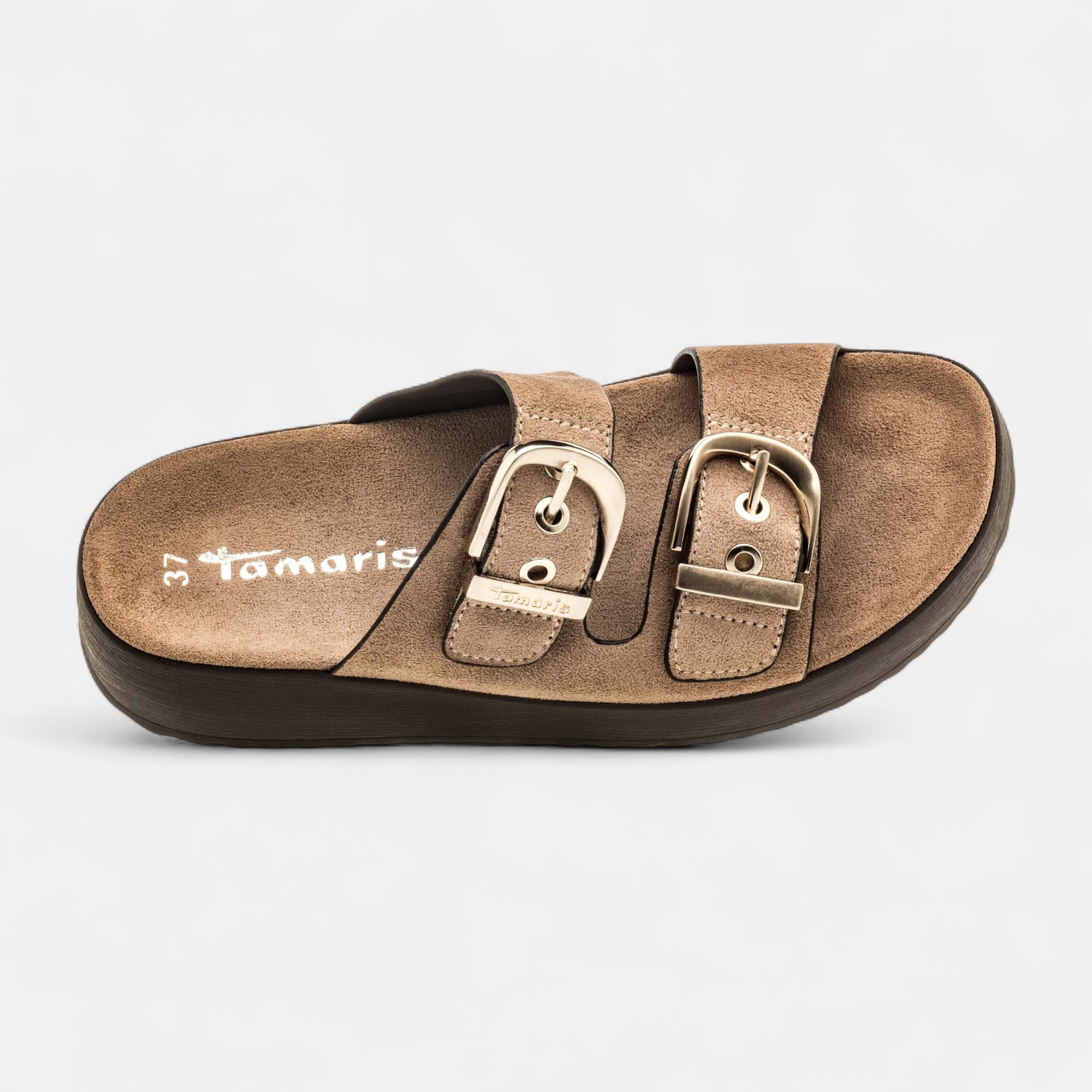 Mules Femme taupe