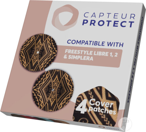 Capteur Protect Patches Tatoo Pour Freestyle Libre 2 Et Simplera 4 Pièces