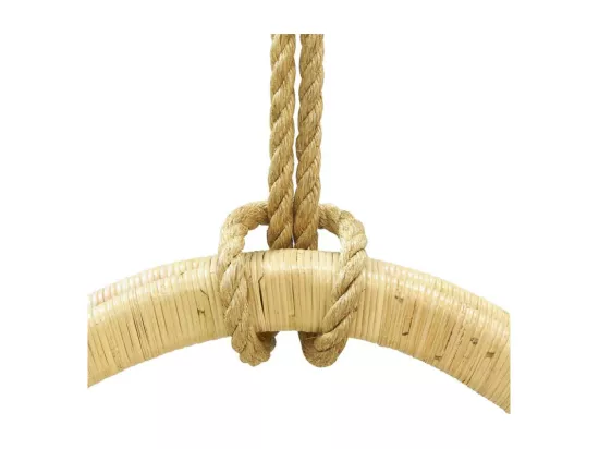 Balancelle canne en rotin
