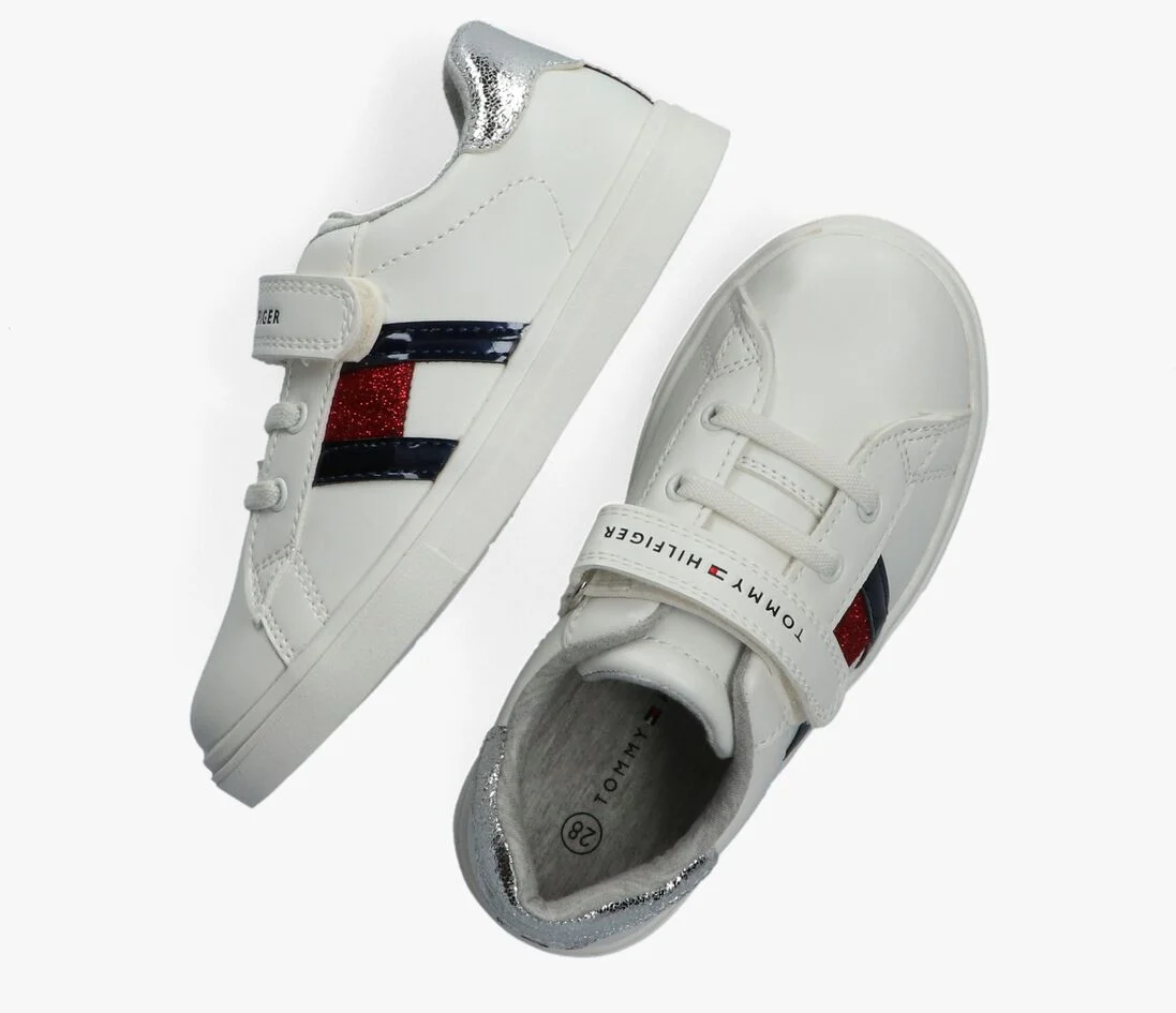 TOMMY HILFIGER witte tommy hilfiger lage sneakers 31013
