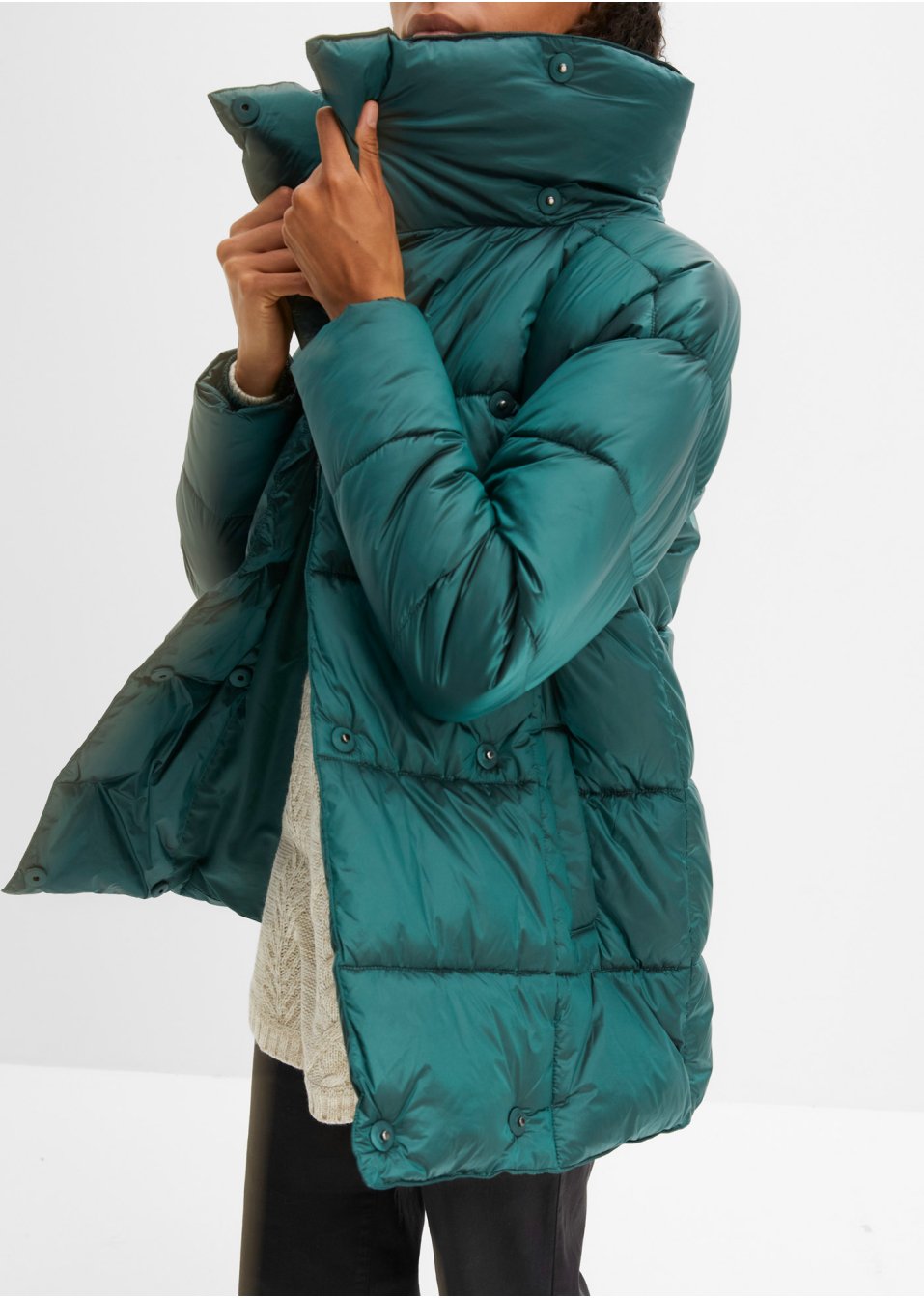 Veste matelassée brillante