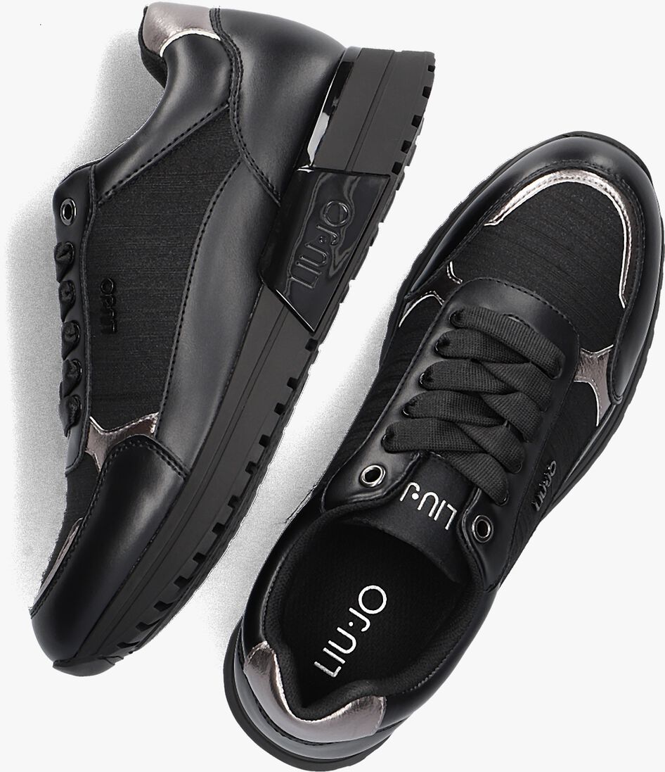 LIU JO zwarte liu jo lage sneakers johanna 01