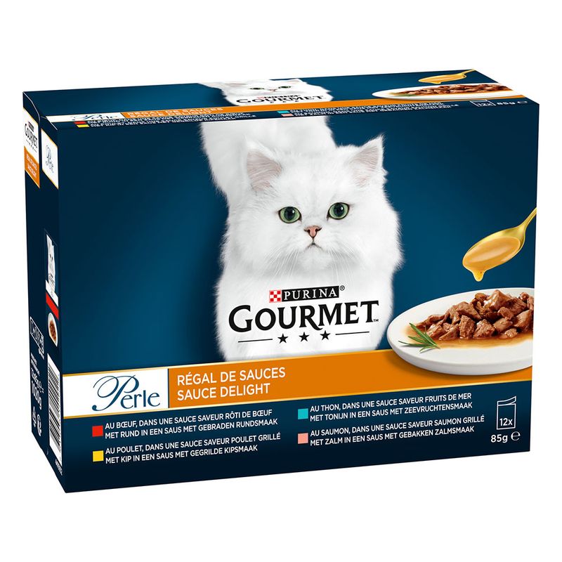 Lot mixte Gourmet Perle 12 x 85 g