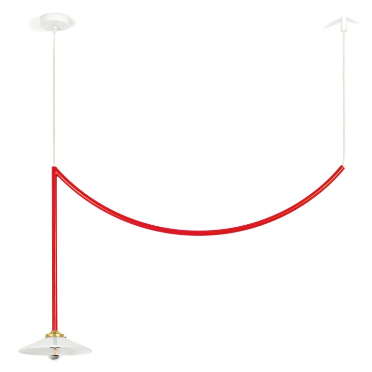 Valerie Objects Ceiling lamp no. 5 hanglamp rood