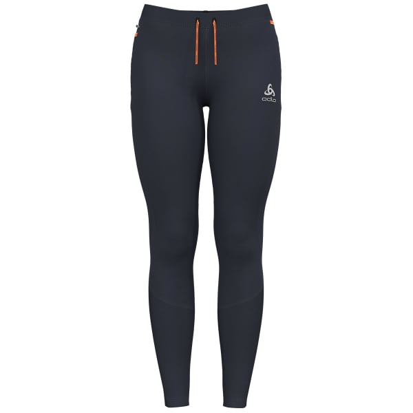 Collant running ODLO AXALP WINTER TIGHTS W INDIA INK/LIVE WIRE